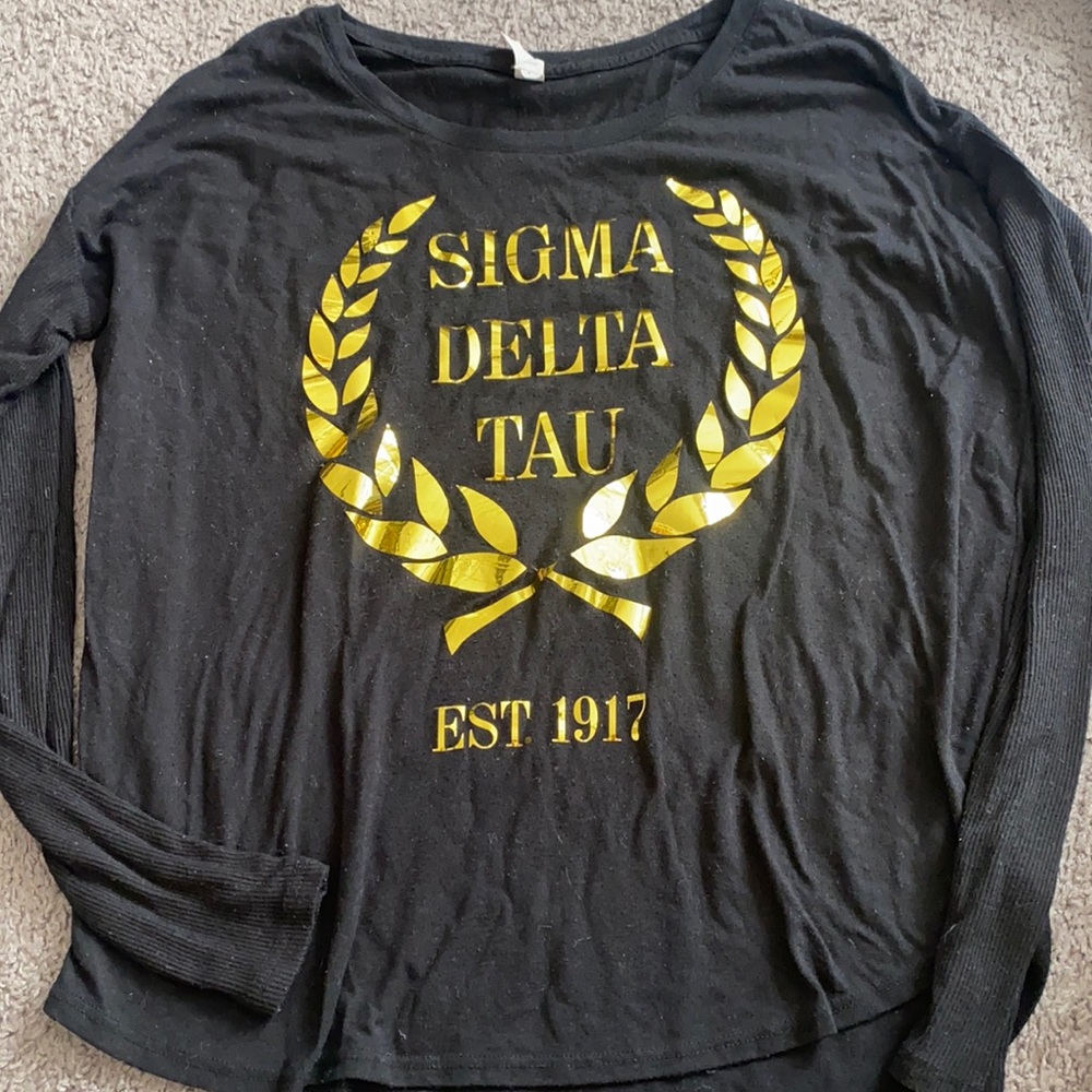 Bella Canvas Sigma Delta Tau Long Sleeve